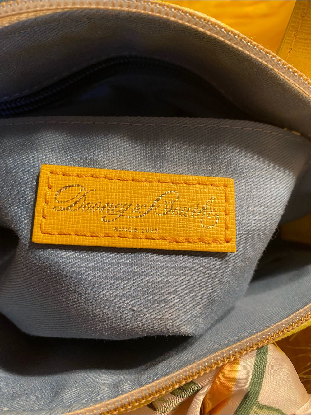 Dooney & Bourke Yellow Lemon-Print Top-Handle Satchel With Dustbag Bundle - Picture 9 of 10